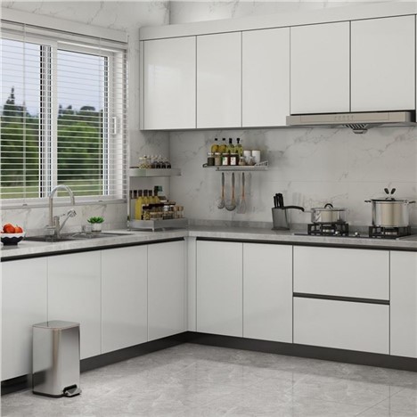 Frameless European High Gloss Kitchen Cabinets